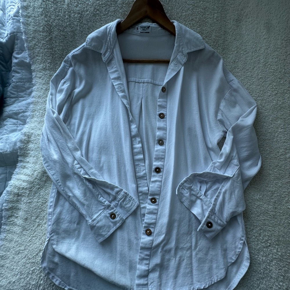100% linen shirt